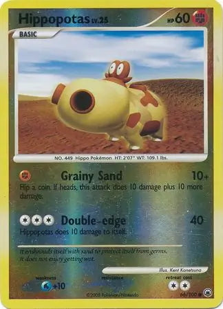 Majestic Dawn Hippopotas #66/100 reverse holo